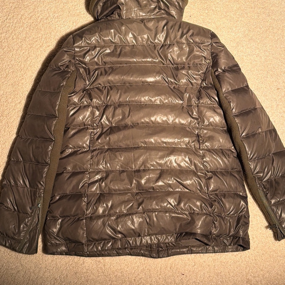 DKNYC Taupe Puffer Jacket - Picture 9 of 9